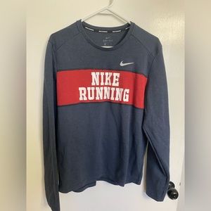 Nike Men’s Medium Dri-Fit Cotton Long Sleeve Tee
